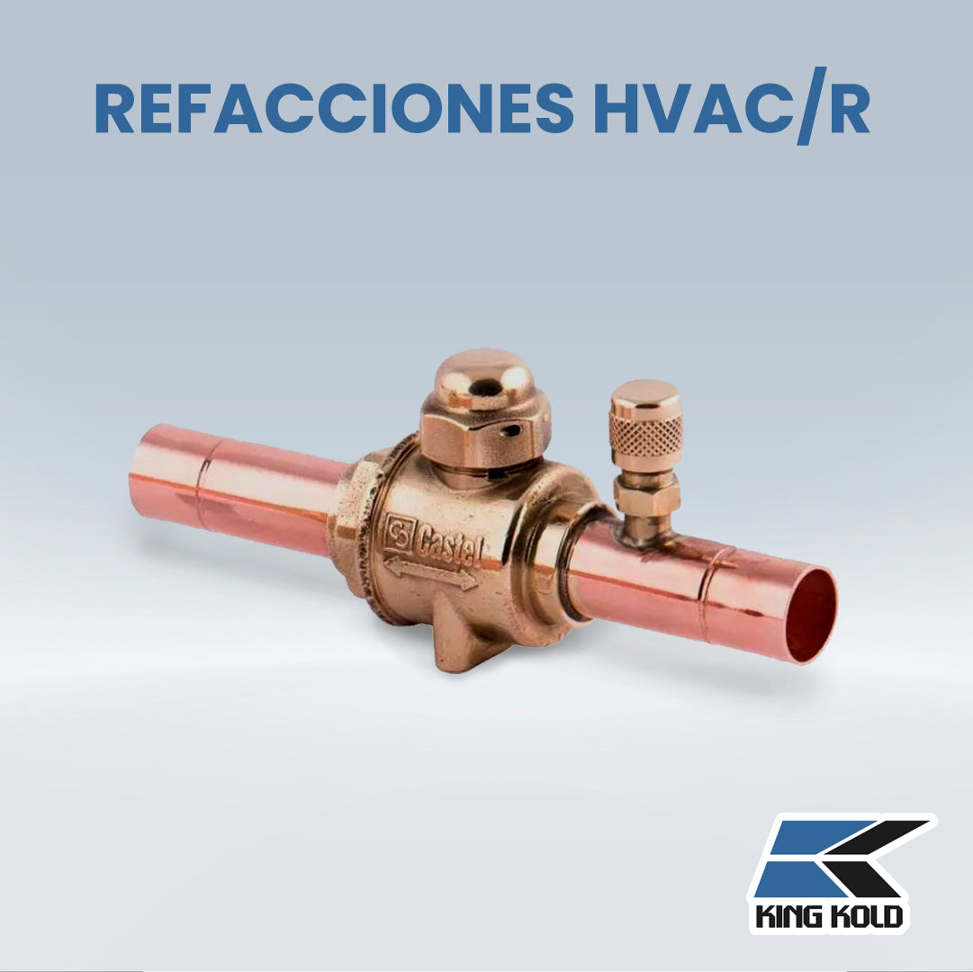 VÁLVULA DE BOLA CON PUERTO DE ACCESO 1/2" ODS 6570/4A