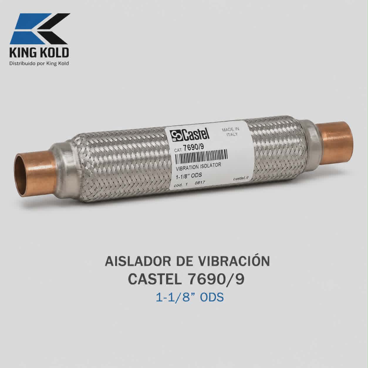 ANTI-VIBRADOR CASTEL 7690/9 1.1/8" ODS