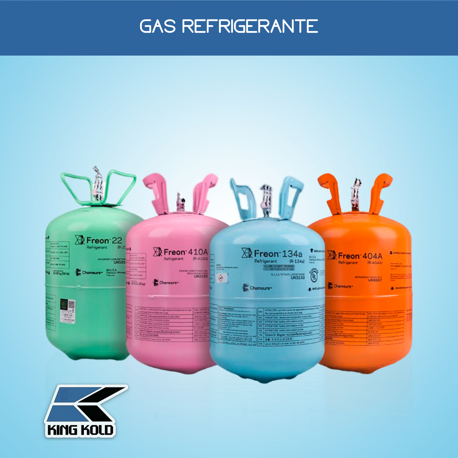 GAS REFRIGERANTE