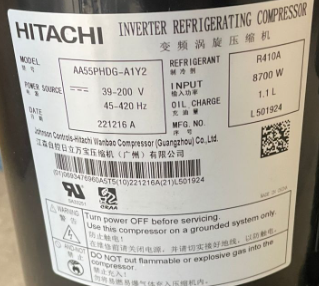 COMPRESOR  HITACHI AA55PHDG-A1Y2