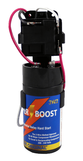 3w2 3-Wire Mechanical Potential Relay And Hard Start