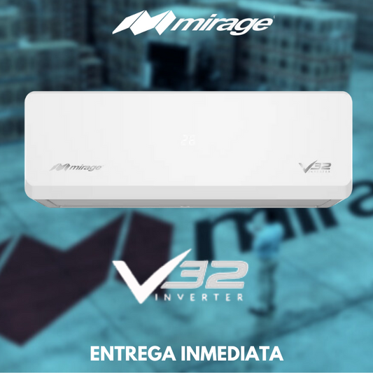 MINISPLIT MIRAGE 1 TR INVERTER FRIO/CALOR 220V