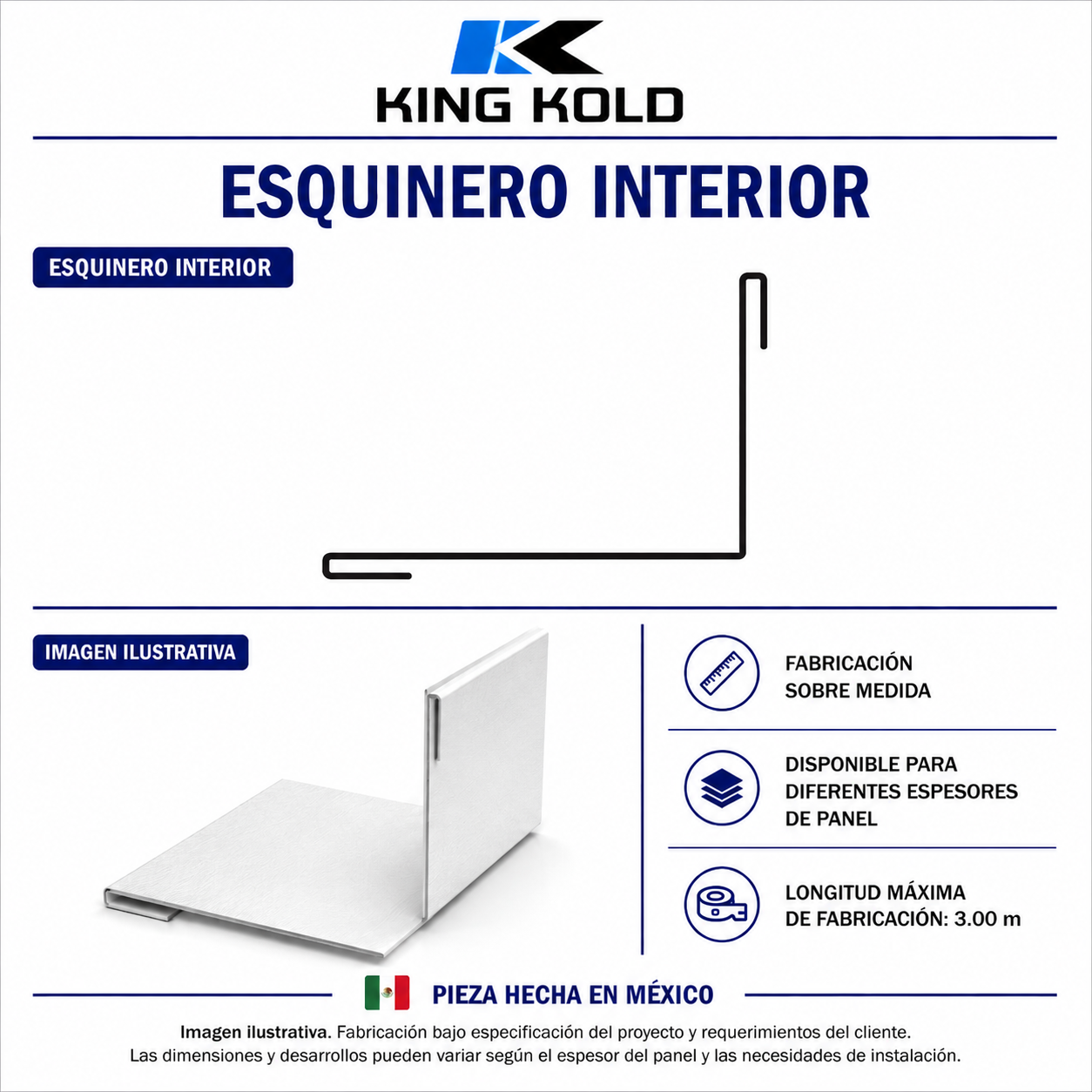 Esquinero Interior